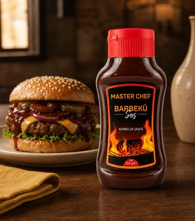 MasterChef Barbekü Sosu 350 g ve burger