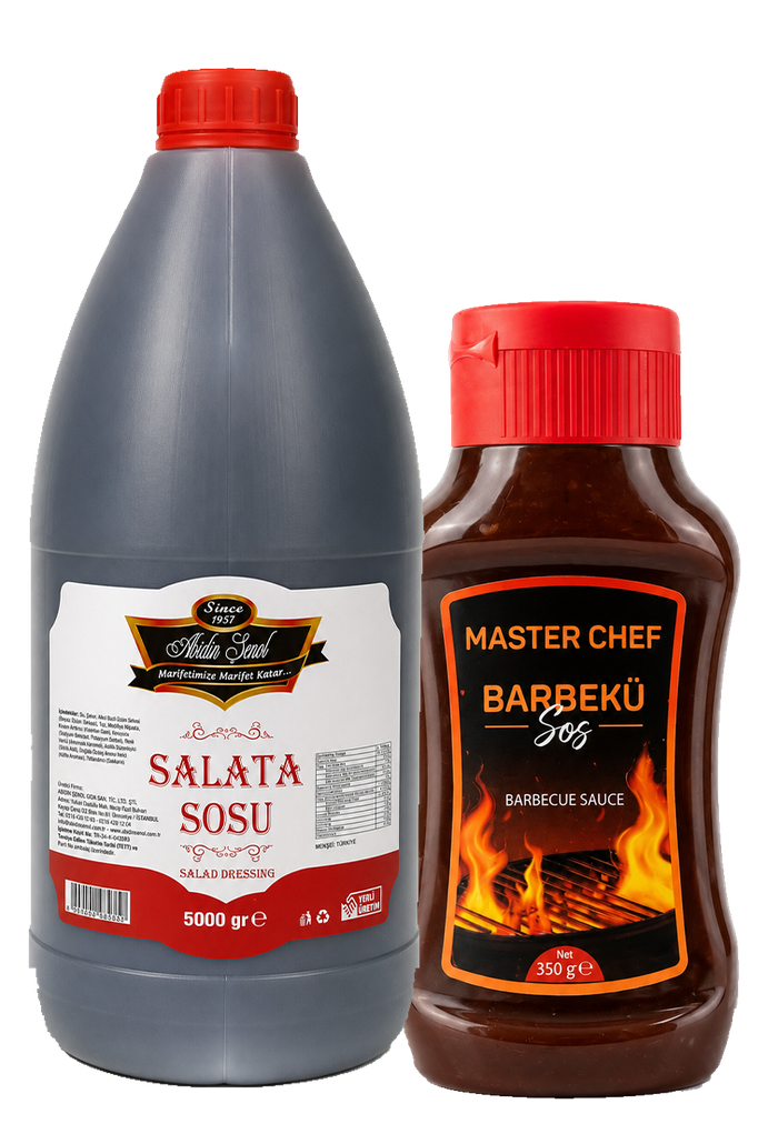 Abidin Şenol salata sosu ve MasterChef barbekü sosu
