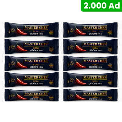 MasterChef İsotlu Çiğköfte Sosu 12 g — 2.000 Adet