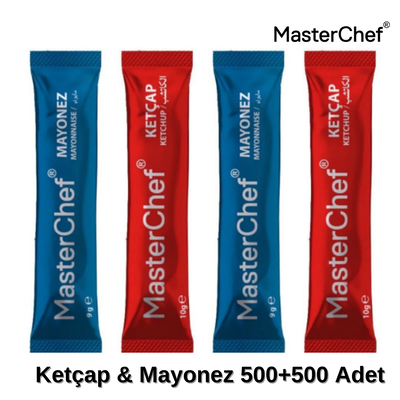 MasterChef Ketçap & Mayonez — 500+500 Adet