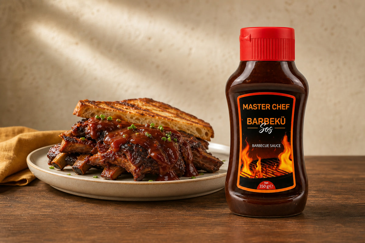 MasterChef Barbekü Sos 350 g private label geliştirme masasında